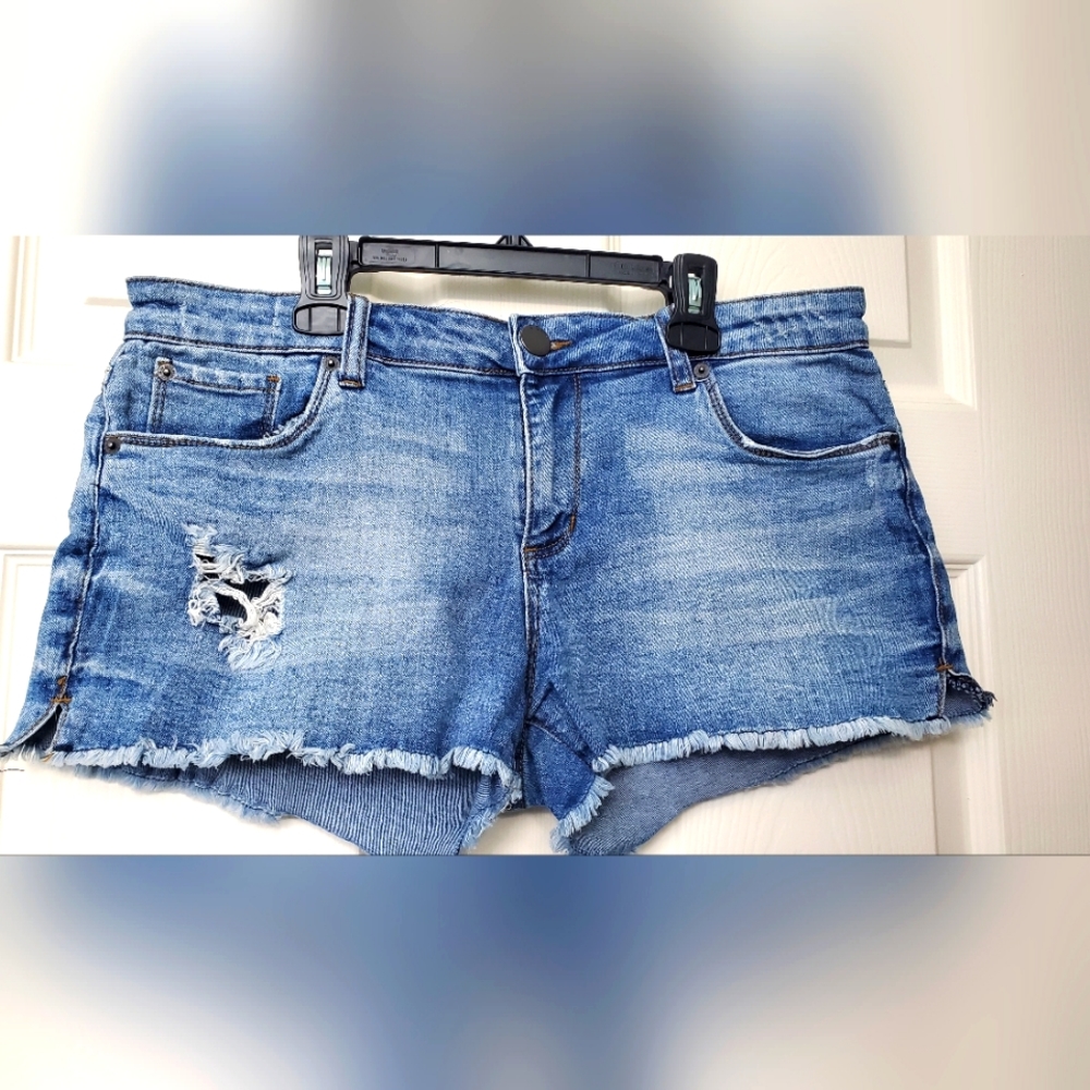STS blue boyfriend distressed shorts size 29.